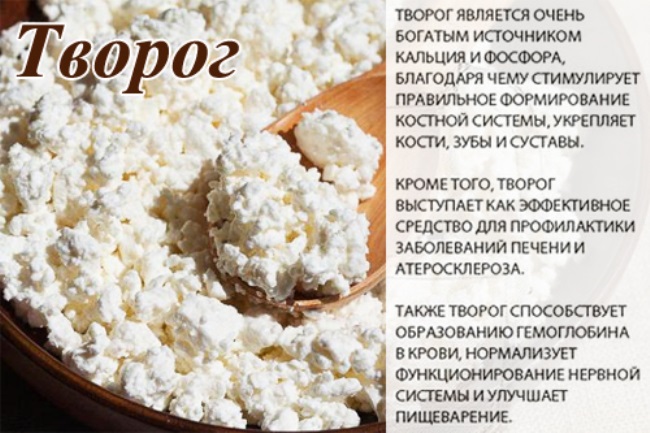 Кальцинированный творог польза вред